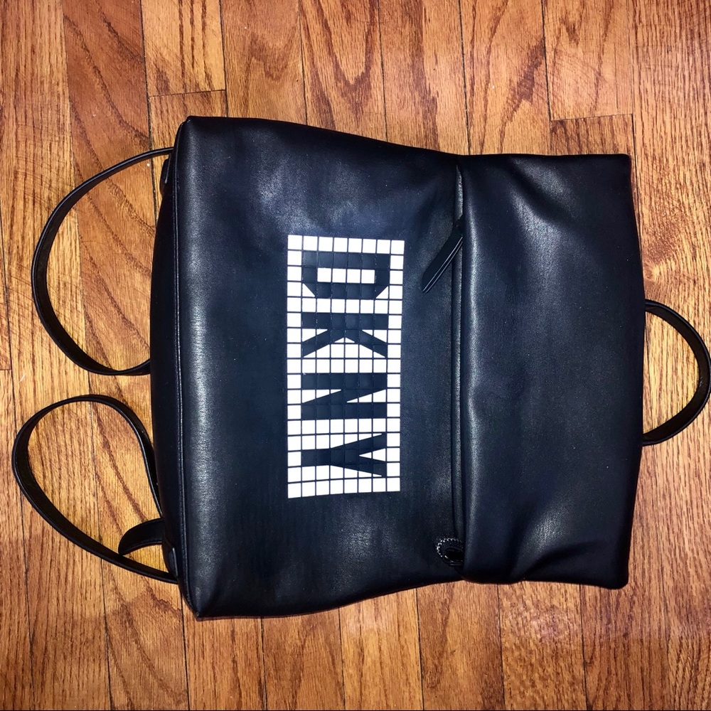 DKNY Leather back pack